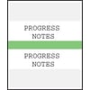 Medical Arts Press® Standard Preprinted Chart Divider Tabs; Progress Notes, Light Green