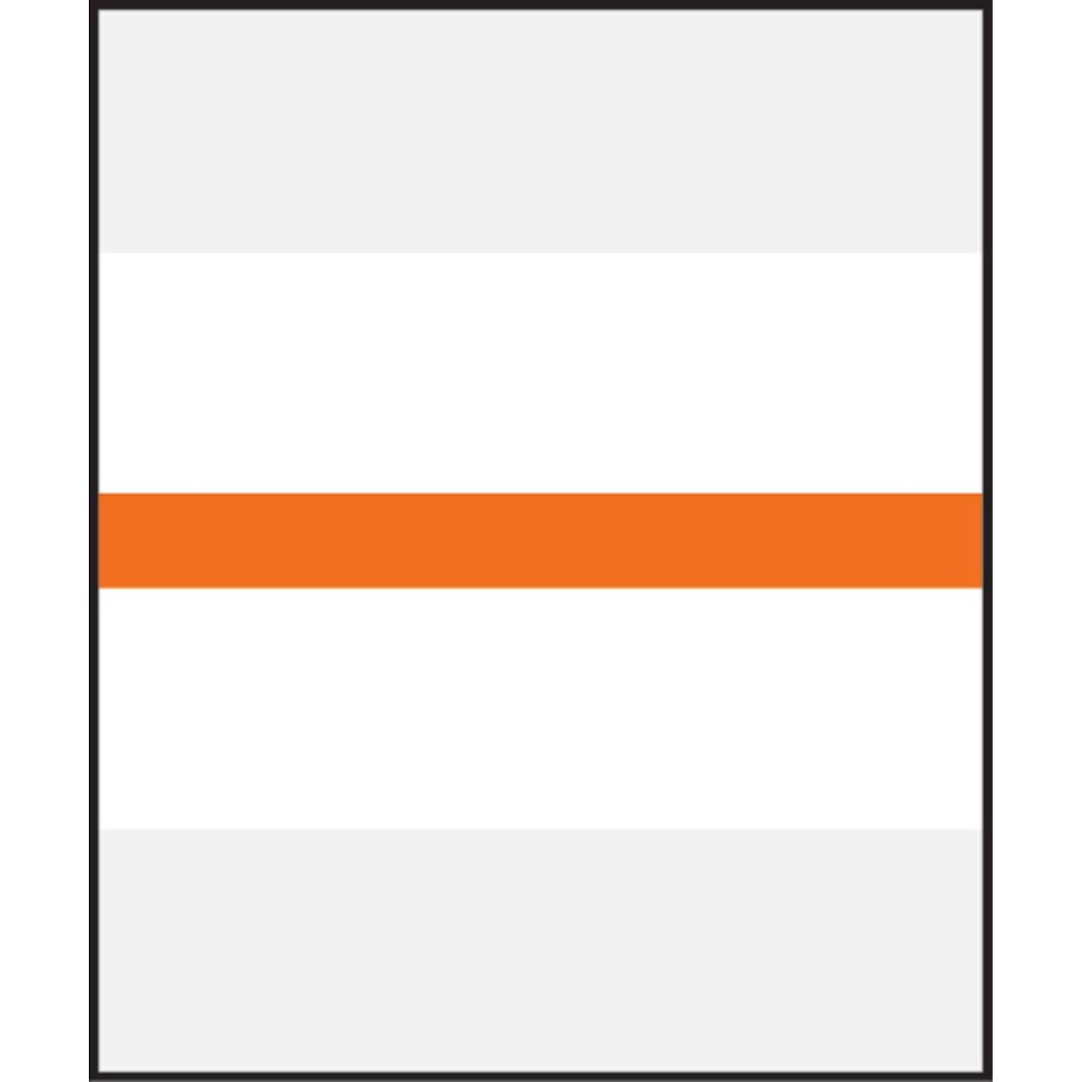 Medical Arts Press® Write-On or Type-On Divider Tabs; Orange