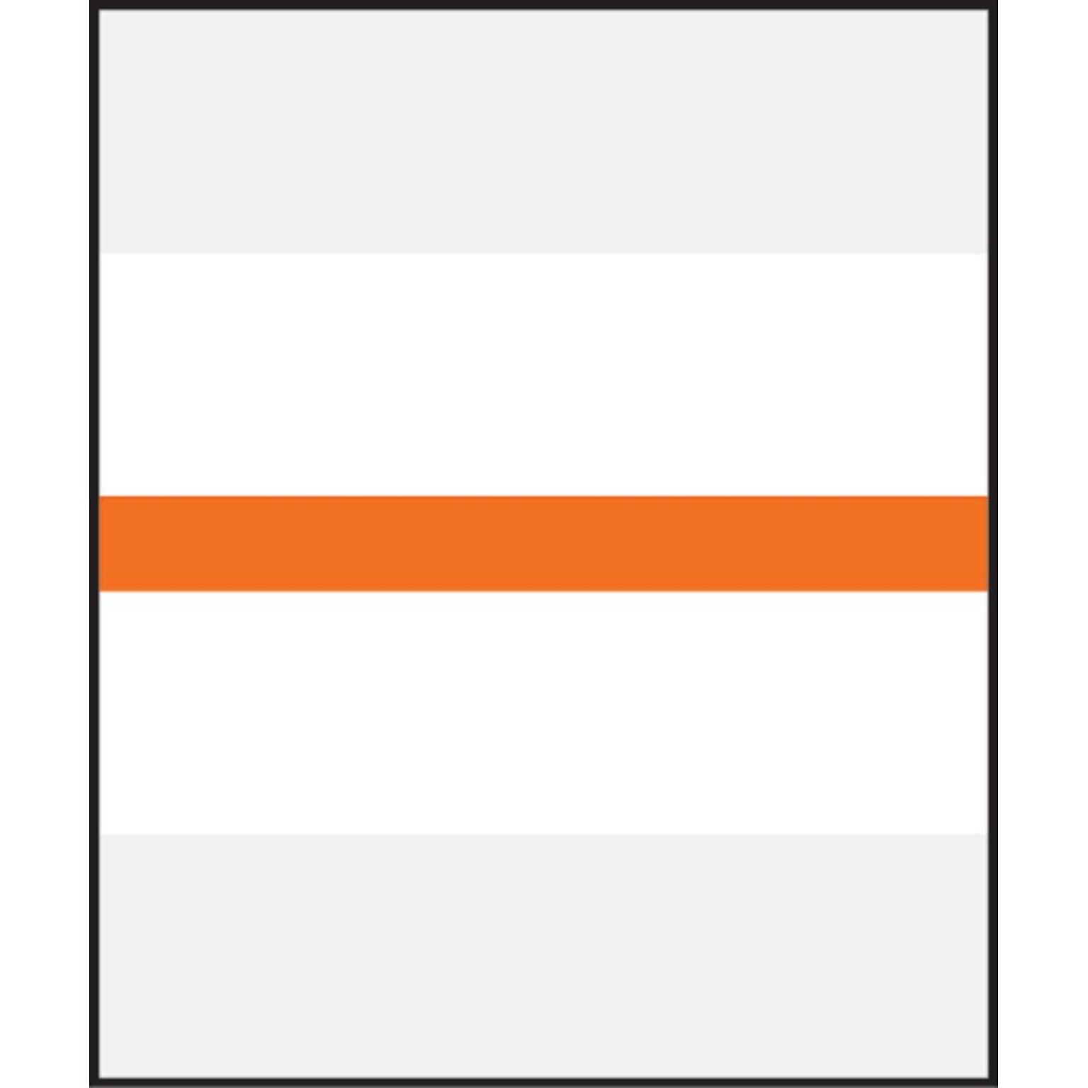 Medical Arts Press® Write-On or Type-On Divider Tabs; Orange