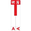 Medical Arts Press® A and N Name Labels, Red, Smead® Alpha-Z® Compatible