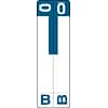 Medical Arts Press® B and O Name Labels, Dark Blue, Smead® Alpha-Z® Compatible