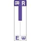 Medical Arts Press® E and R Name Labels, Purple, Smead® Alpha-Z® Compatible