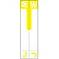 Medical Arts Press® J and W Name Labels, Yellow, Smead® Alpha-Z® Compatible