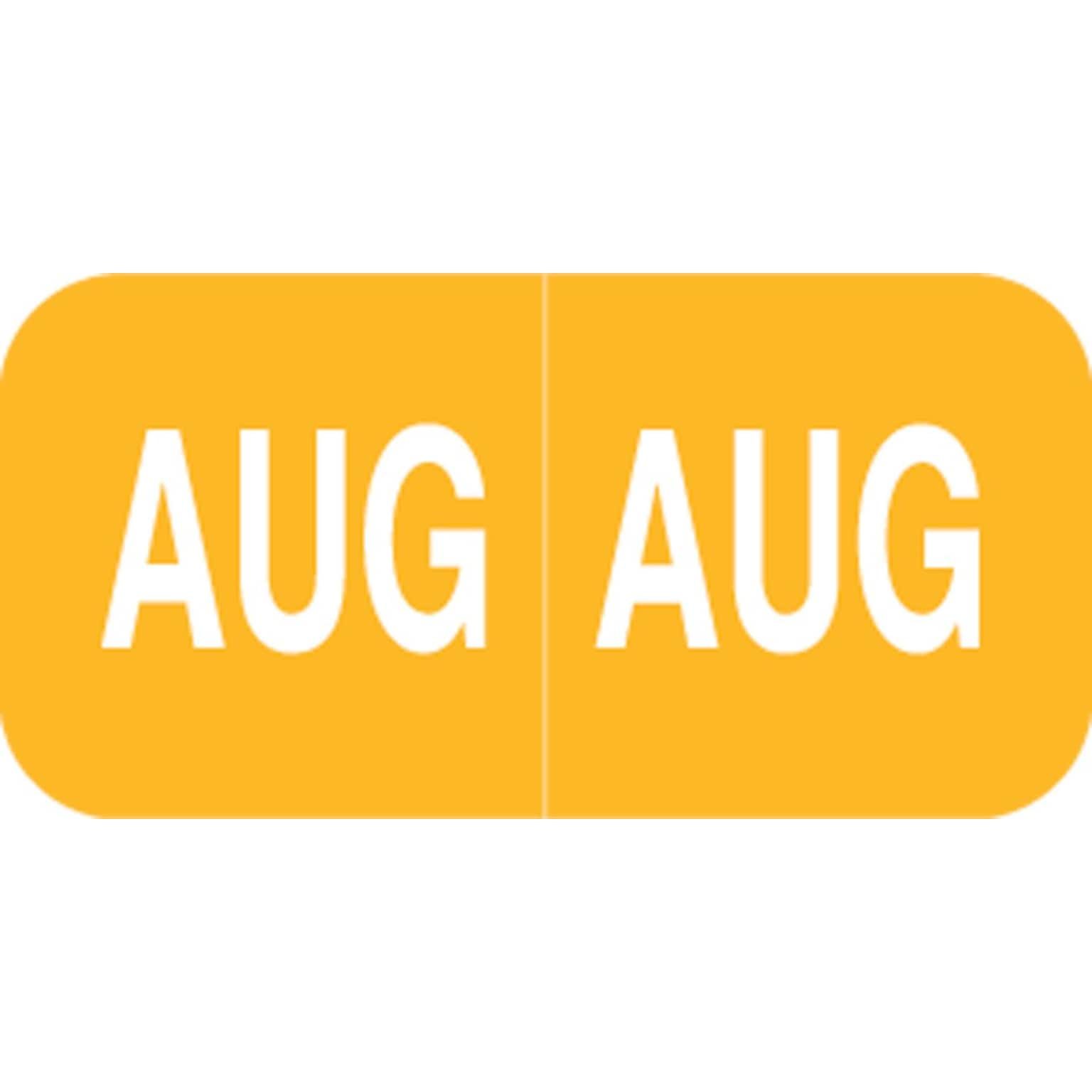 Medical Arts Press® Smead® Compatible Month Labels; August