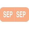 Medical Arts Press® Smead® Compatible Month Labels; September