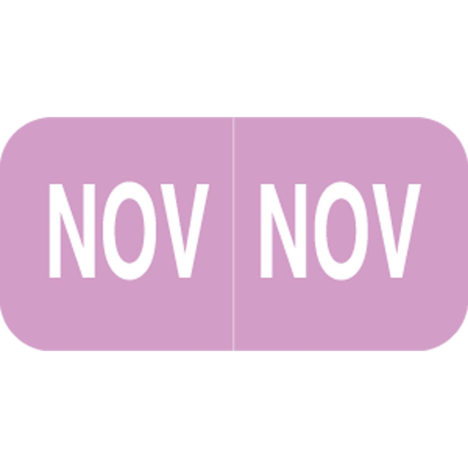 Medical Arts Press® Smead® Compatible Month Labels; November