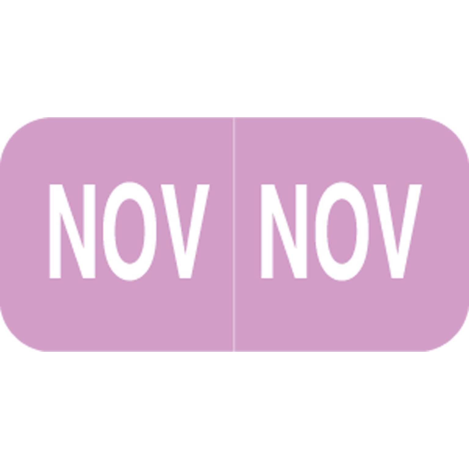 Medical Arts Press® Smead® Compatible Month Labels; November