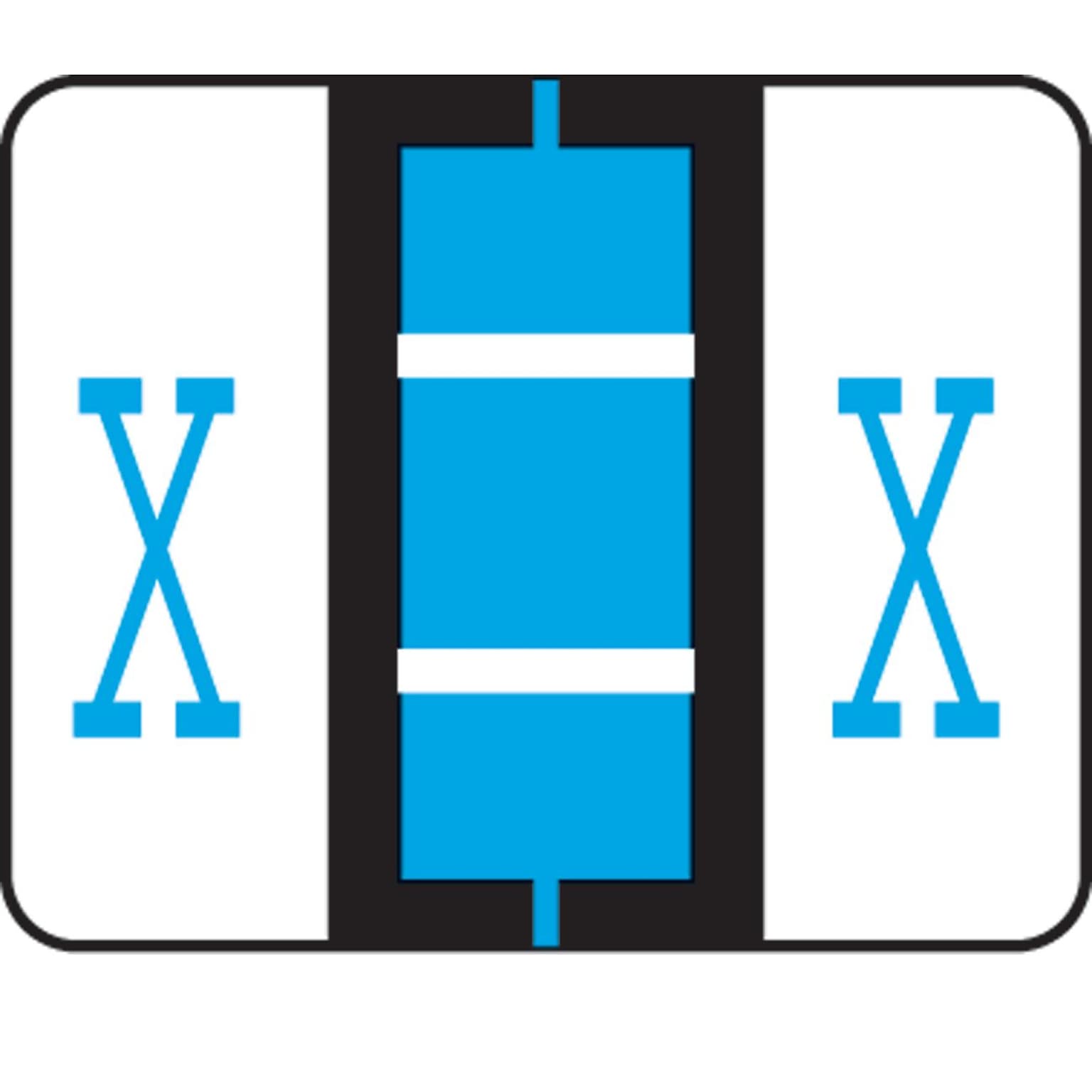Medical Arts Press® TAB® Products Compatible Alpha Sheet Style Labels; Letter X