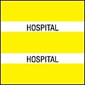 Medical Arts Press® Large Chart Divider Tabs, Hospital, Yellow