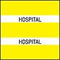 Medical Arts Press® Large Chart Divider Tabs, Hospital, Yellow