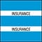 Medical Arts Press® Large Chart Divider Tabs, Insurance, Lt. Blue