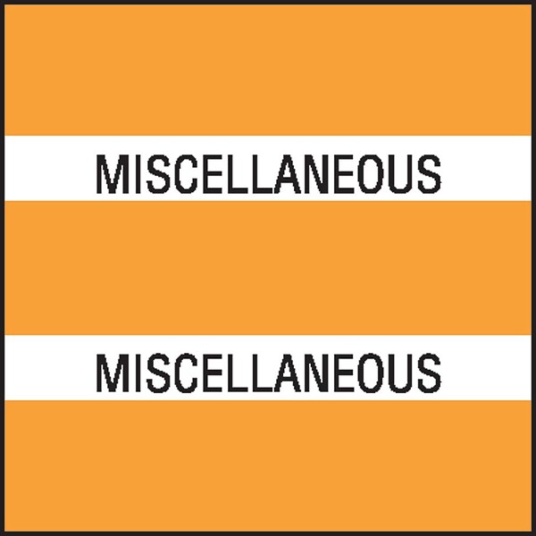 Medical Arts Press® Large Chart Divider Tabs, Miscellaneous, Orange