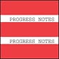 Medical Arts Press® Large Chart Divider Tabs, Progress Notes, Red