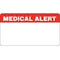 Medical Arts Press® Chart Alert Medical Labels, Medical Alert, Red and White, 1-3/4x3-1/4", 500 Labels