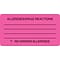 Medical Arts Press® Allergy Warning Medical Labels, Allergies/Drug Reactions, Fluorescent Pink, 1-3/