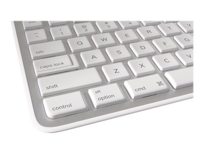 Logitech® Wireless USB Solar Keyboard, Silver (920-003472)