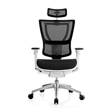 Eurotech iOO Ergonomic Mesh Chair Headrest, White (IOO-HDRWHT)