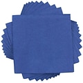 JAM Paper Lunch Napkin, 2-ply, Blue, 50 Napkins/Pack (6255620718)