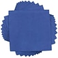 JAM Paper Beverage Napkin, 2-ply, Blue, 50 Napkins/Pack (5255620717)