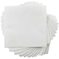 JAM Paper Medium Lunch Napkins, 2-Ply, White, 50 Napkins/Pack (6255620732)