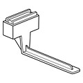 FFR Merchandising Magnetic Under-Shelf Mount Bracket, L-Style, Beige, 6/Pack (1816180600)