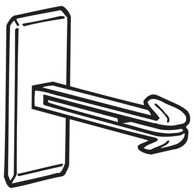 FFR Merchandising AF-102 Arrowhead® Fastener With Adhesive, 150/Pack (5307734802)