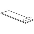 FFR Merchandising Adhesive Pads, 1/2 W x 1 L x 1/16 D, White, 504/Pack (8602165700)