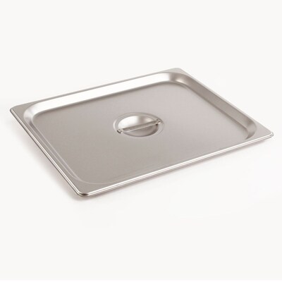 FFR Merchandising Stainless Steel Pans And Accessories; Half Cover, 2/Pack (9922510883)