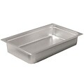 FFR Merchandising; Stainless Steel Pans and Accessories, 4D, Full Pan, 14.0 qt, 2/Pack (9922511081)