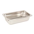 FFR Merchandising Stainless Steel Pans And Accessories; 2 1/2 D, Fourth Pan, 1.8 qt, 2/Pack (9922515238)