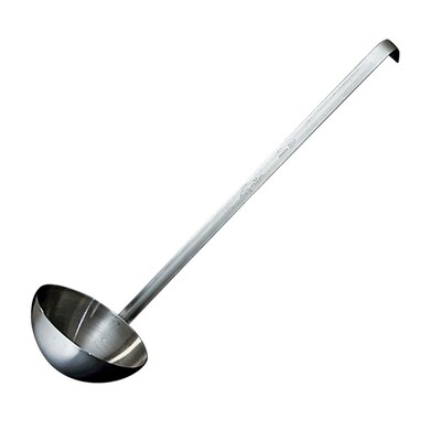 FFR Merchandising Stainless Steel Ladles, 8 oz, Stainless Handle, 15 L, 2/Pack (9922913316)