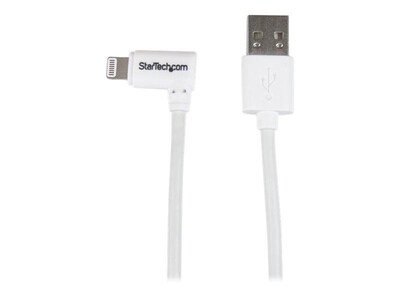 StarTech 6.6 USB/Lightning 2.0 Male to Male Cable, White (USBLT2MWR)