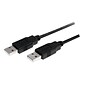 StarTech 6.6' USB 2.0 A Male to Male Cable, Black (USB2AA2M)
