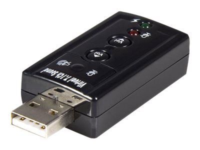 StarTech Virtual 7.1 USB Stereo External Sound Card