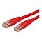 StarTech® 7 ft Red Molded Cat6 UTP Patch Cable - ETL Verified
