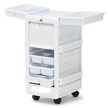 Brandt 16 Medical Cart, Polystyrene, Gloss White (30820)