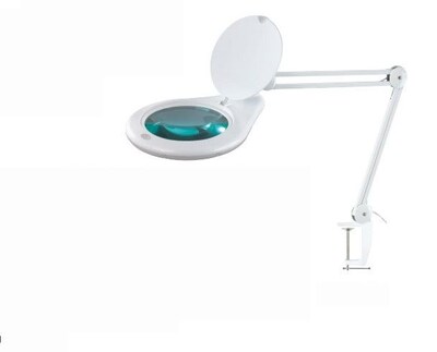Brandt 5 Diopter Super Magnifying LED Lamp, 7 Lens, 9W (80626)