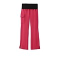 Medline Ocean ave Ladies Yoga Elastic Waist Scrub Pant, Pink, Medium