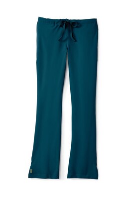 Melrose AVE™ Combo Elastic Waist Ladies Scrub Pant, Caribbean Blue, XSP
