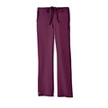 Newport AVE.™ Unisex Drawstring Scrub Pant, Wine, 2XS