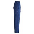 ComfortEase™ Unisex Elastic Cargo Scrub Pants, Royal Blue, Medium, Medium Length