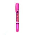 Yasutomo Hi-Glider Gel Stick Highlighters, Pink, 15/Pack (98428-PK15)