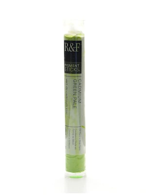 R And F Handmade Paints Pigment Sticks Cadmium Green Pale 38 Ml