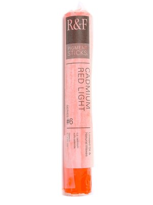 R  And  F Handmade Paints Pigment Sticks Cadmium Red Light 38 Ml