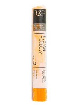 R  And  F Handmade Paints Pigment Sticks Indian Yellow 38 Ml