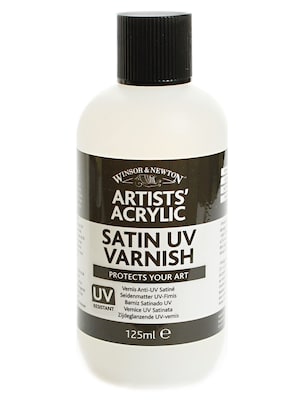 Winsor And Newton Artists Acrylic Uv Varnishes Matt 125 Ml Bottle [Pack Of 2]