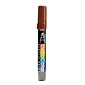 Marvy Uchida Decocolor Acrylic Paint Markers Brown Chisel Tip [Pack Of 6]