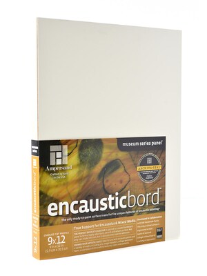 Ampersand Encausticbord 9 In. X 12 In. 7/8 In. Each [Pack Of 2]
