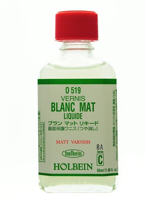 Holbein White Mat Varnish 55 Ml [Pack Of 2]