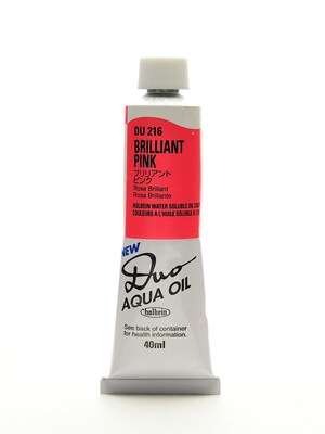Holbein Duo Aqua Artist Oil Color Brilliant Pink 40 Ml